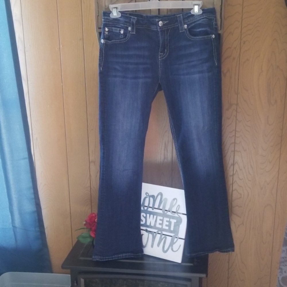 Miss me size 30 mid ride curvy boot jeans
